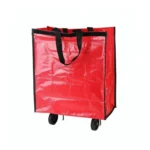 Custom Trolley Shopping Bag,folding Shopping Bag with Wheels