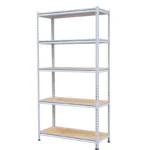 AOCHEN 5 Layer Minimum Order Quantity 10 Sets Collapsible Steel and Wood Warehouse Storage Rack Cheap Stacking Shelves - Image 5