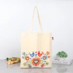 Cotton Customized Canvas Tote Bag Shopping Office Coffee Cut Bag Print logo Natural Colorful ECO Friendly OEM - Image 3