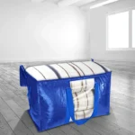 Spot Moving Packing Bags Pe Woven Thickened Moisture-proof Large-capacity Hand-held Clothing Storage Bag Organizing Storage Bag - Image 5