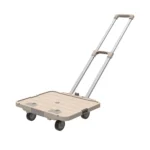 Hot Selling 4-Wheel Foldable Multi-Functional Shopping Trolley Practical Hand Truck 60kg Capacity  with Folding Basket - Image 5