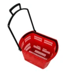Handheld Plastic Shopping Baskets for Grocery Supermarket Organizing Supplies Warehousing & Retail Storage - Image 3