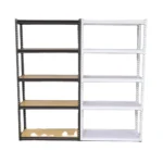AOCHEN 5 Layer Minimum Order Quantity 10 Sets Collapsible Steel and Wood Warehouse Storage Rack Cheap Stacking Shelves - Image 2