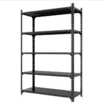 AOCHEN 5 Layer Minimum Order Quantity 10 Sets Collapsible Steel and Wood Warehouse Storage Rack Cheap Stacking Shelves