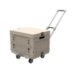 Hot Selling 4-Wheel Foldable Multi-Functional Shopping Trolley Practical Hand Truck 60kg Capacity  with Folding Basket