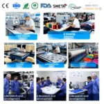 Custom Printed Reusable Cotton Canvas Bulk Wholesale Promotional Shopping Gift Bag with Handle - Image 6