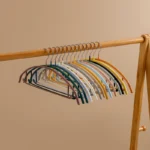 Wholesale Non-slip Bedroom Drying Racks Pvc Coated Metal Bold Hangers Strong Heavy Duty Coat Clothes Hanger - Image 6