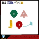 Colorful Pegboard Accessory Storage and Organization Shelves with Special Iron Hardware Hooks - Image 4