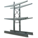Customized Outdoor Galvanized Heavy Duty Steel Storage Racking Cantilever Rack Shelf - Image 2