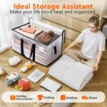 Hot Sale Polypropylene Pp Woven Moving Extra Large Storage Bags Waterproof Heavy Duty Moving Bags With Zippers - Image 5