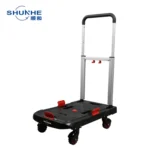 Smart & Lightweight Platform Folding Cart 4 Wheel Foldable Hand Trolley Hand Truck FW-99FS Platform Dolli Truck Hand - Image 2
