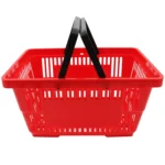 Handheld Plastic Shopping Baskets for Grocery Supermarket Organizing Supplies Warehousing & Retail Storage