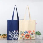 Cotton Customized Canvas Tote Bag Shopping Office Coffee Cut Bag Print logo Natural Colorful ECO Friendly OEM
