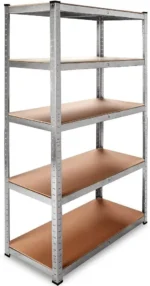 Galvanized Metal Shelves Storage Shop Display Rack Supermarket Shelf for Storage Racking - Image 6
