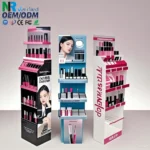 Display Shelves Cardboard Display Retail Floor  Stand Custom Food and Drink Water Bottle Display Rack Stand - Image 3