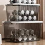 Extra-Large Transparent Dust-Proof Plastic Clothes Storage Bin Clothing Storage Organizers Box Storage Containers With Lids - Image 3